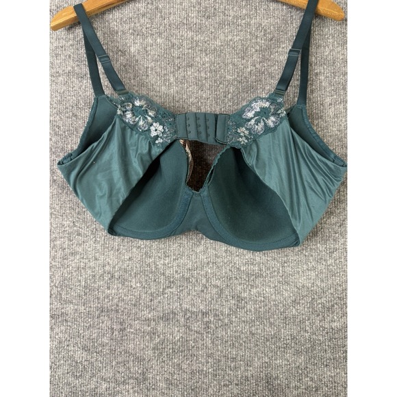 Victoria's Secret Body by Victoria Lined Demi‎ Bra Green Lace 36DD - Picture 2 of 11